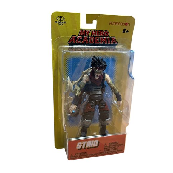 Funimation My Hero Academia Stain McFarlane Toys Action Figure NIB - Picture 4 of 8